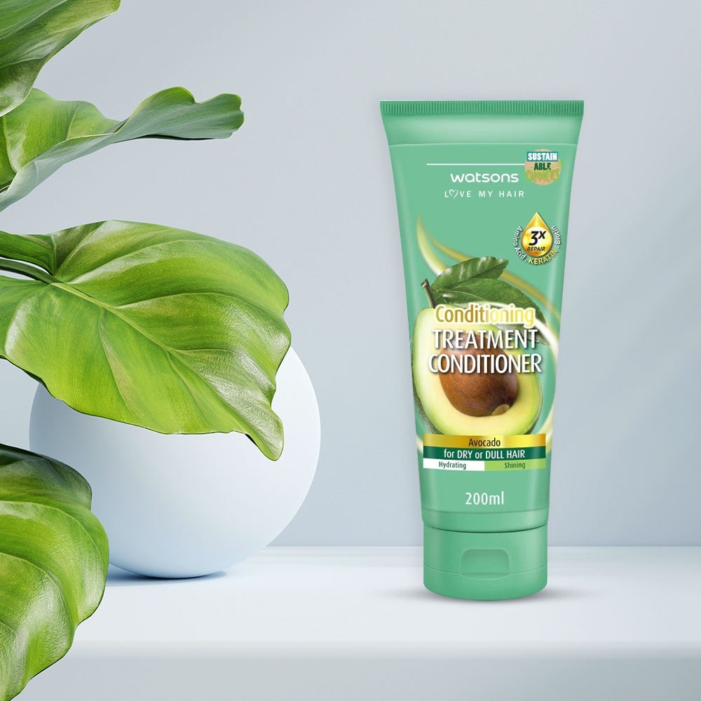 Dầu Xả Watsons Chiết Xuất Từ Quả Bơ 200ml