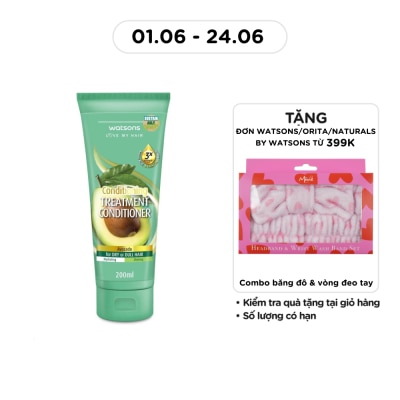WATSONS - Dầu Xả Watsons Chiết Xuất Từ Quả Bơ 200ml