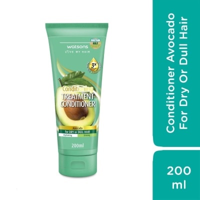 WATSONS - Dầu Xả Watsons Chiết Xuất Từ Quả Bơ 200ml