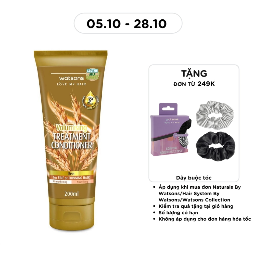 Treatment Conditioner Beer For Fine Or Thinning Hair 200ml image