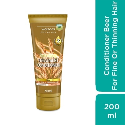 WATSONS Treatment Conditioner Beer For Fine Or Thinning Hair 200ml