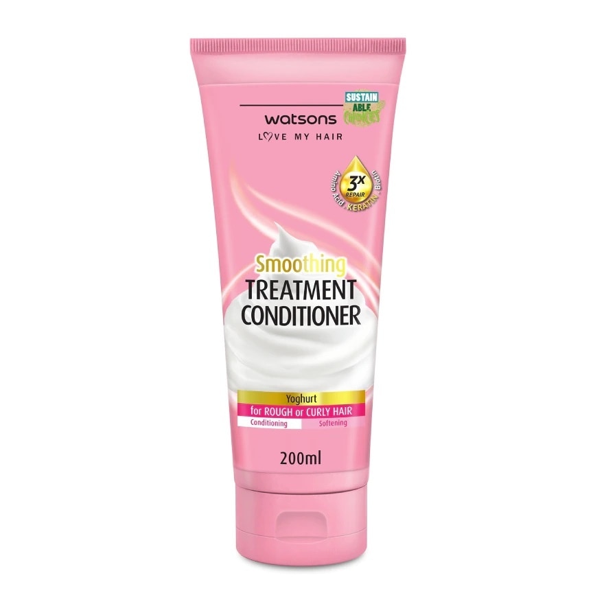 Treatment Conditioner Yoghurt For Rough Or Curly Hair 200ml