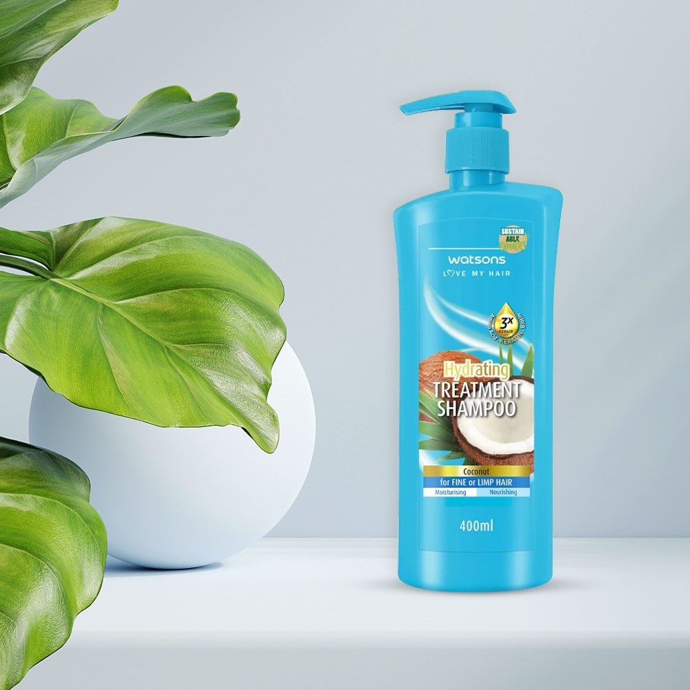 Dầu Gội Watsons Dưỡng Ẩm Hương Dừa 400ml