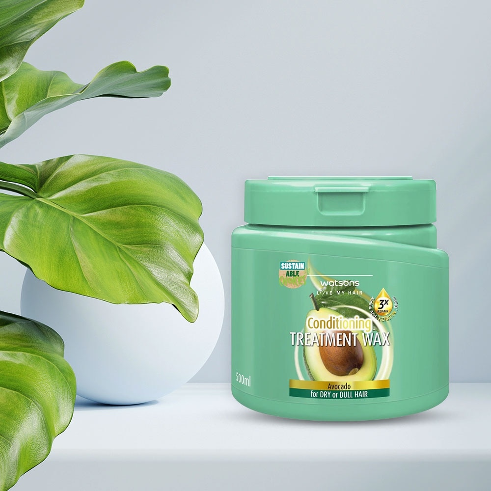 Kem Ủ Tóc Watsons Chiết Xuất Quả Bơ 500ml