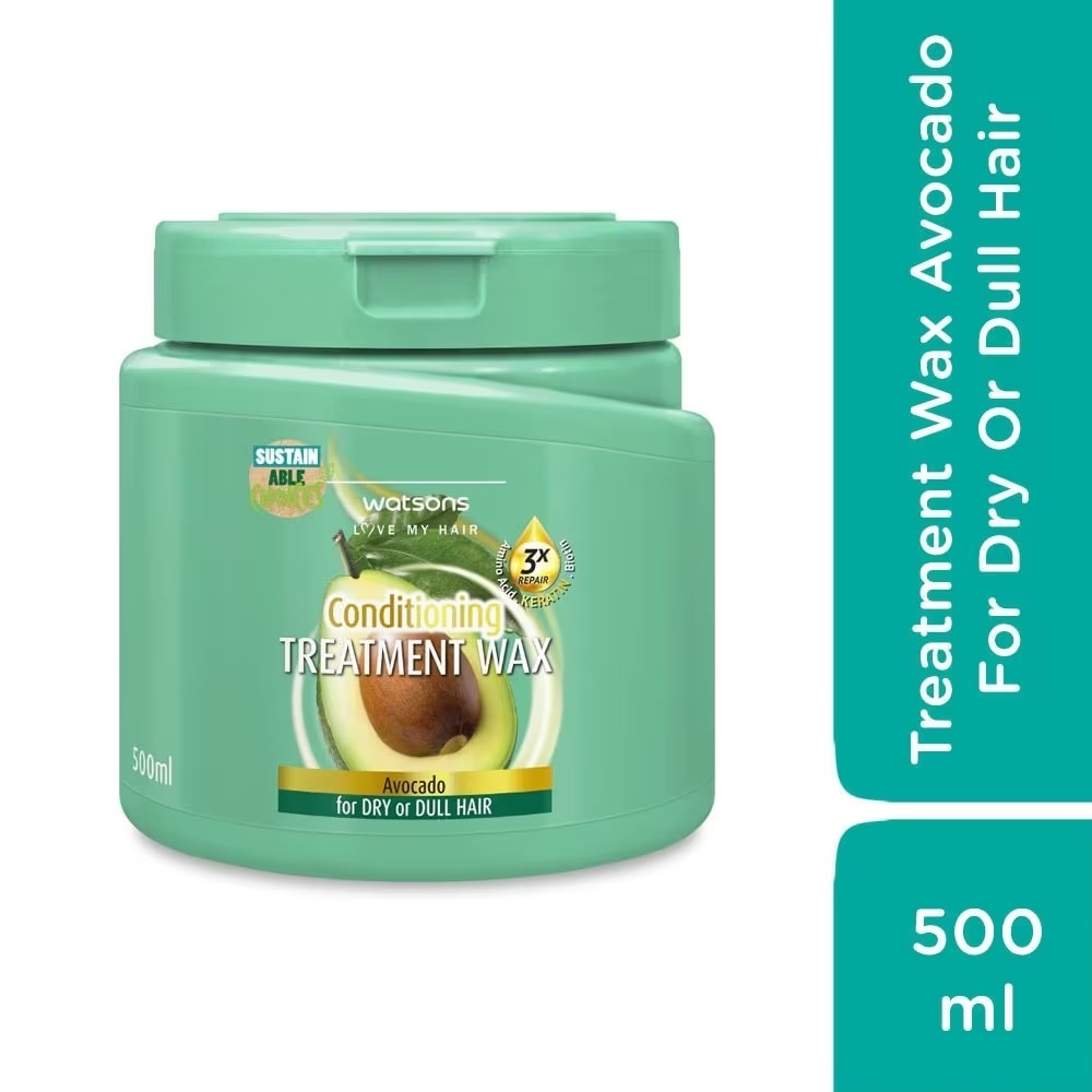 Kem Ủ Tóc Watsons Chiết Xuất Quả Bơ 500ml