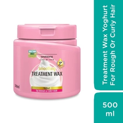 WATSONS Treatment Wax Yoghurt For Rough Or Curly Hair 500ml