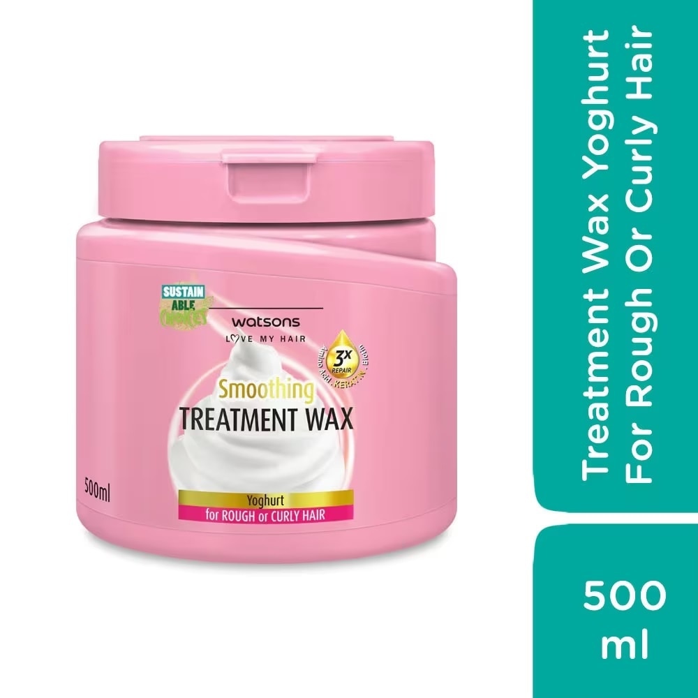 Treatment Wax Yoghurt For Rough Or Curly Hair 500ml