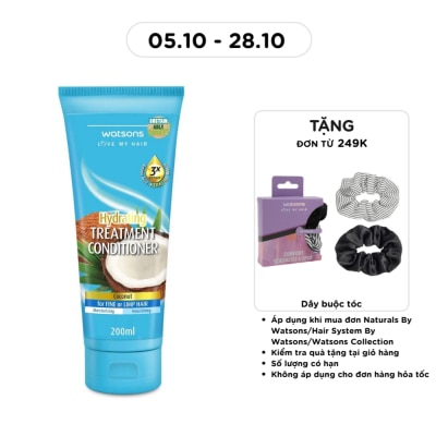 WATSONS Treatment Conditioner Coconut For Fine Or Limp Hair 200ml image