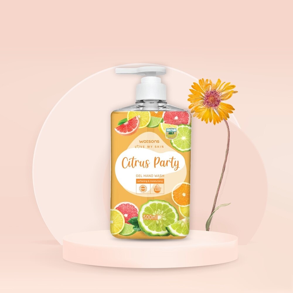 Love My Skin Citrus Party Gel Hand Wash 500ml