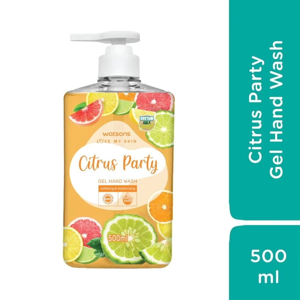 Love My Skin Citrus Party Gel Hand Wash 500ml