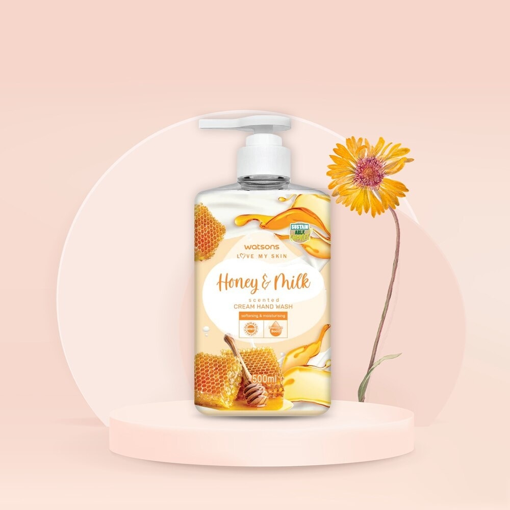 Love My Skin Honey Milk Scented Cream Hand Wash 500ml