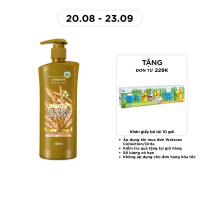 WATSONS - Treatment Shampoo Beer for Fine or Thinning Hair 400ml image