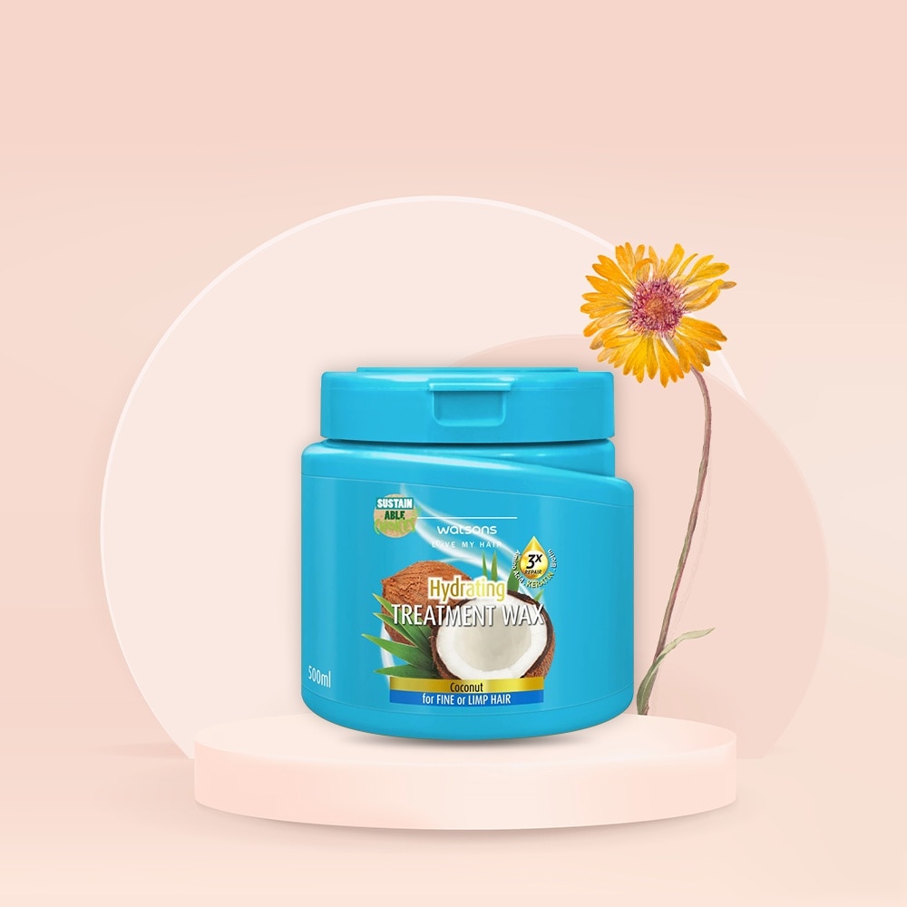 Treatment Wax Coconut for Fine or Limp Hair 500ml