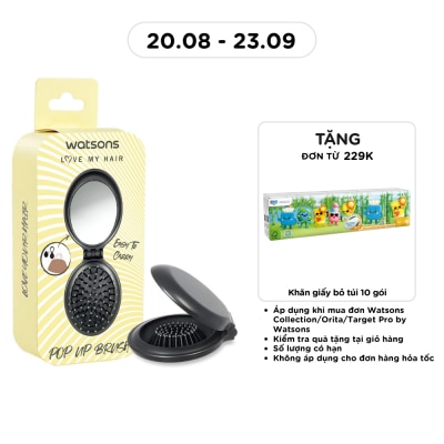 WATSONS - Lược Gập Watsons Pop Up Brush 1 cái image