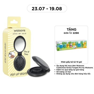 WATSONS - Lược Gập Watsons Pop Up Brush 1 cái image