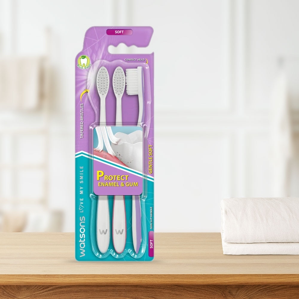 Gentle Soft Toothbrush 3s