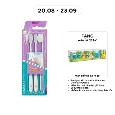 WATSONS - Gentle Soft Toothbrush 3s image