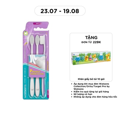 WATSONS - Gentle Soft Toothbrush 3s image
