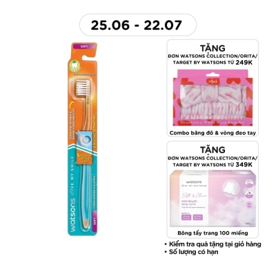WATSONS - Bàn Chải Đánh Răng Watsons Sensitive Ultra Fine Toothbrush (Soft) 1 cây