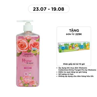WATSONS - Dầu Gội Watsons Rose Evening Primrose Shampoo 700ml image