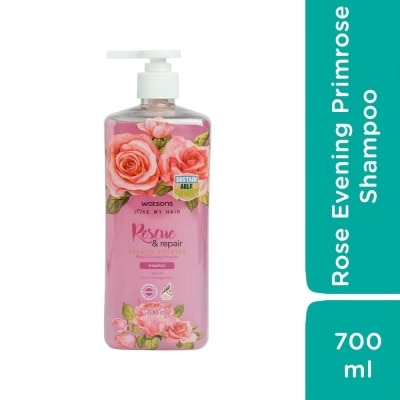 WATSONS Dầu Gội Watsons Rose Evening Primrose Shampoo 700ml