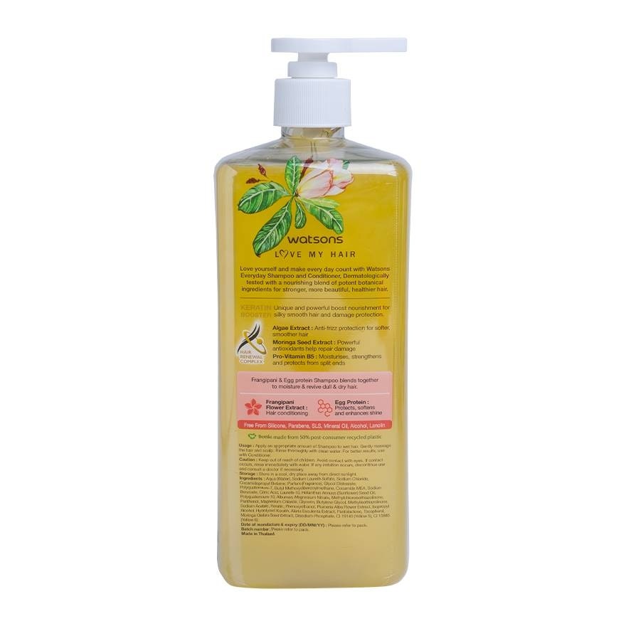 Frangipani Egg Protein Shampoo 700ml