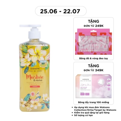 WATSONS - Dầu Gội Watsons Frangipani Egg Protein Shampoo 700ml