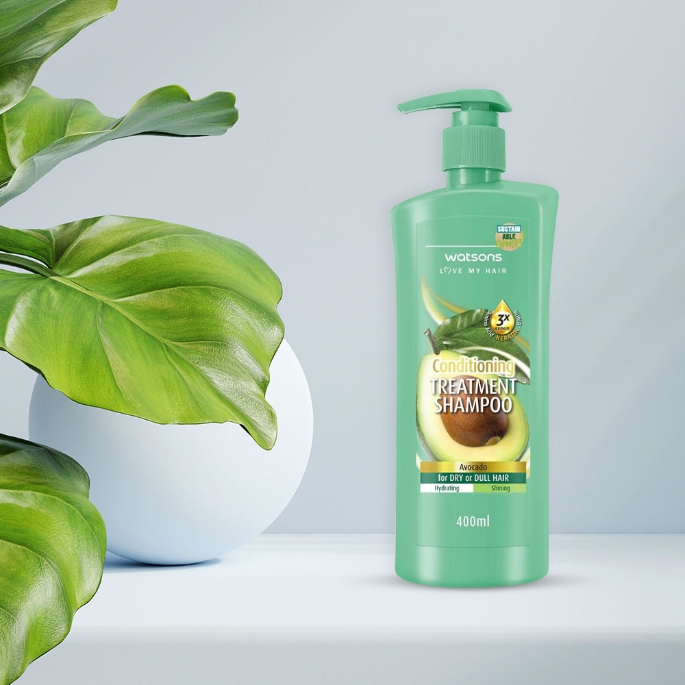 Dầu Gội Watsons Treatment Shampoo Avocado 400ml