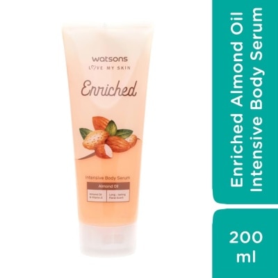 WATSONS Tinh Chất Dưỡng Thể Watsons Enriched Intensive Almond Oil 200ml