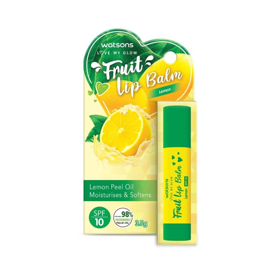 Fruity Lip Balm Lemon SPF10 3.5g.