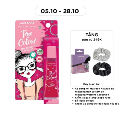 WATSONS True Colour Pink Cherry Cheek Lip 15ml image