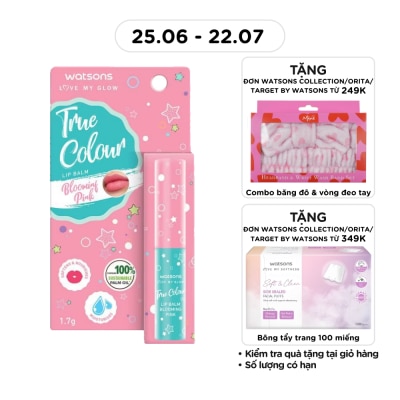 WATSONS - Son Dưỡng Có Màu Watsons True Color Blooming Pink 1.7g