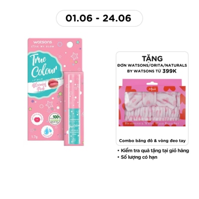 WATSONS - True Colour Blooming Pink Lip Balm 1.7g
