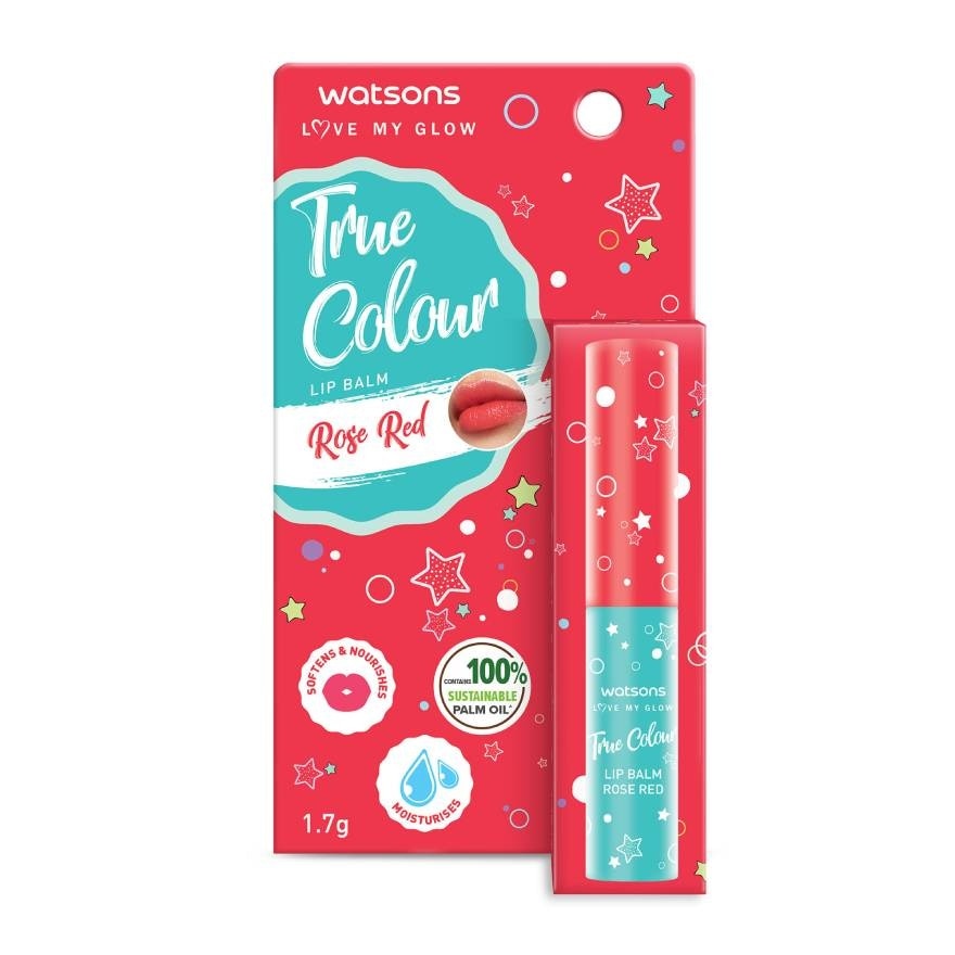 True Colour Rose Red Lip Balm 1.7g