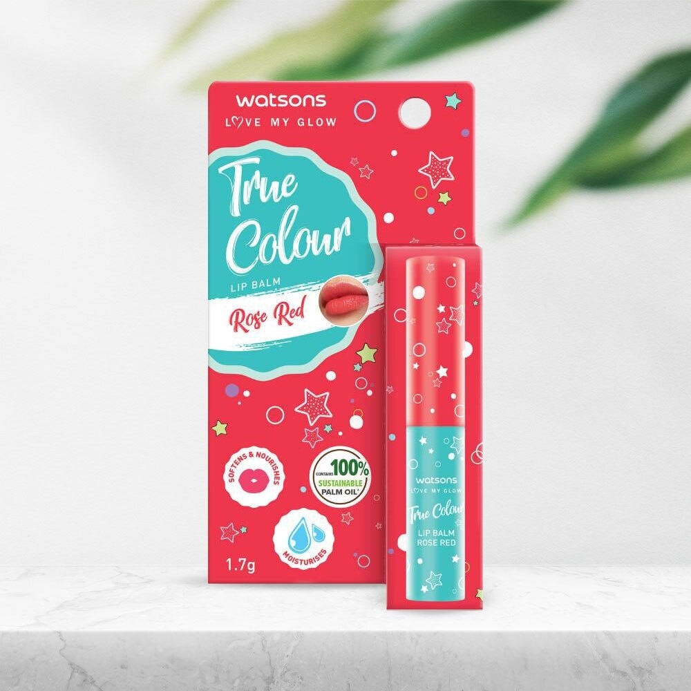 True Colour Rose Red Lip Balm 1.7g