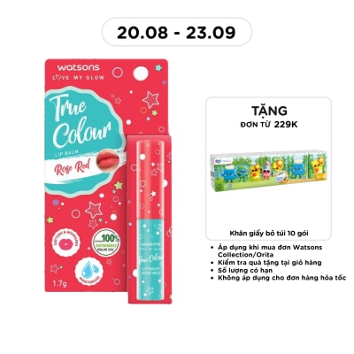 WATSONS - True Colour Rose Red Lip Balm 1.7g image