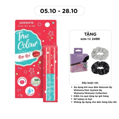 WATSONS True Colour Rose Red Lip Balm 1.7g image