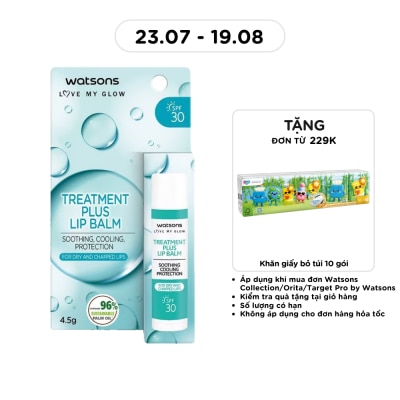 WATSONS - Son Dưỡng Watsons Treatment Plus SPF30 4.5g image