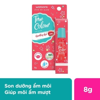 WATSONS - True Colour Sparkling Red Lip Gloss 8g