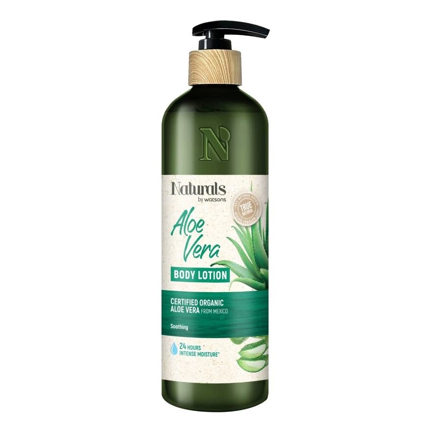 Sữa Dưỡng Thể Naturals By Watsons True Natural Aloe Vera Body Lotion 490ml