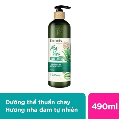 NATURALS BY WATSONS Sữa Dưỡng Thể Naturals By Watsons True Natural Aloe Vera Body Lotion 490ml