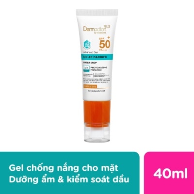 DERMACTION PLUS BY WATSONS Advanced Sun Solar Barrier Cream Gel SPF50+ PA++++ 40ml