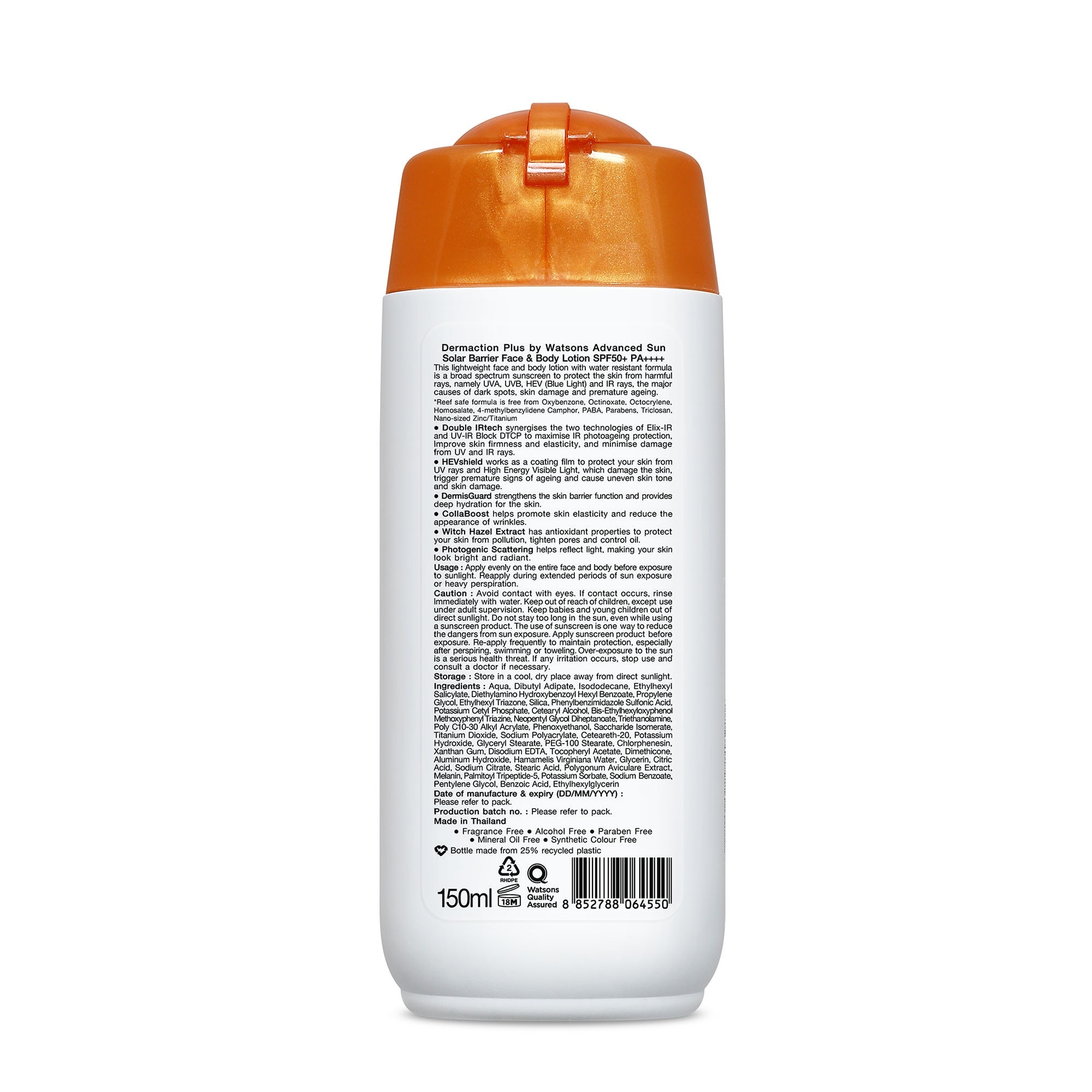 Advanced Sun Solar Barrier FaceBody Lotion SPF50+ PA++++ 150ml