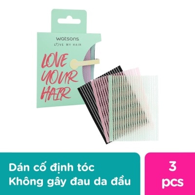 WATSONS Set Miếng Dán Cố Định Tóc Watsons Hair Patch 3Pcs