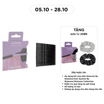 WATSONS Hair Clip Black 30Pcs image