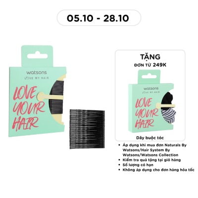 WATSONS Hair Clip Black 30Pcs image