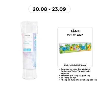 WATSONS - Bông Tẩy Trang Watsons Round Puffs 80S image