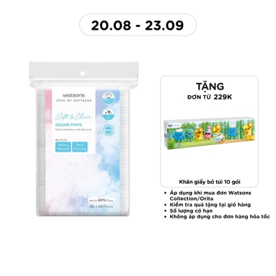 WATSONS - Square Puffs 150S+40% image