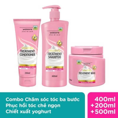 WATSONS Combo 3pcs Hair Care Watsons Treatment Yoghurt