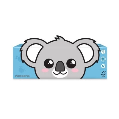 WATSONS Facial Box Tissue 3ply x 100s (Koala+Penguin)